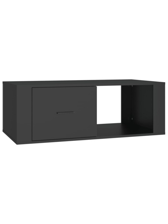 Konferenční stolek černý 100 x 50,5 x 35 cm kompozitní dřevo
