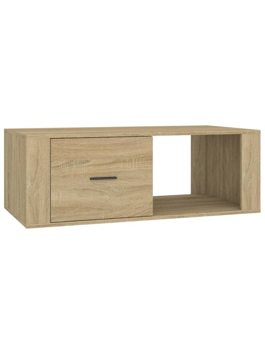 Konferenční stolek dub sonoma 100x50,5x35 cm kompozitní dřevo