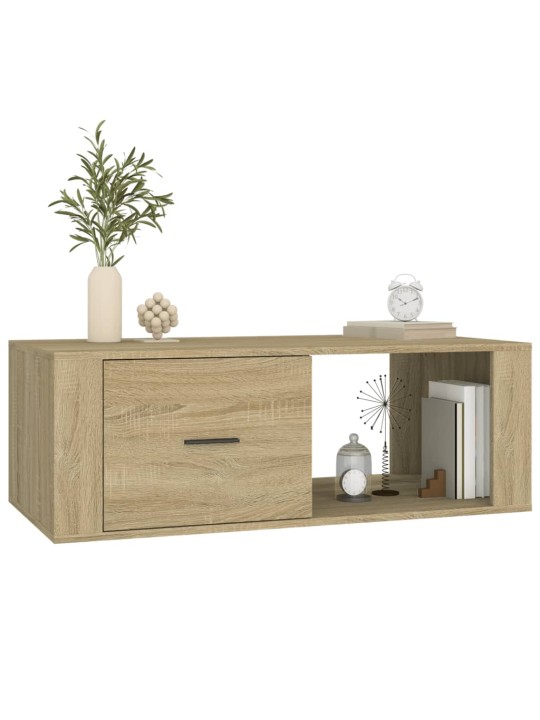 Konferenční stolek dub sonoma 100x50,5x35 cm kompozitní dřevo