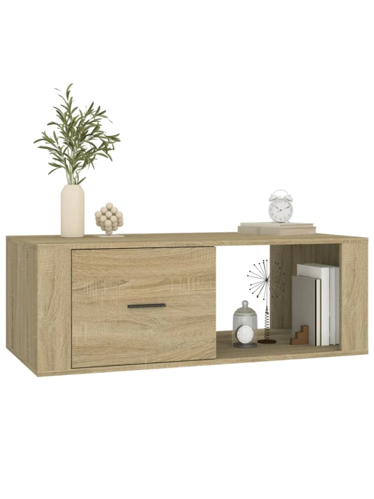 Konferenční stolek dub sonoma 100x50,5x35 cm kompozitní dřevo