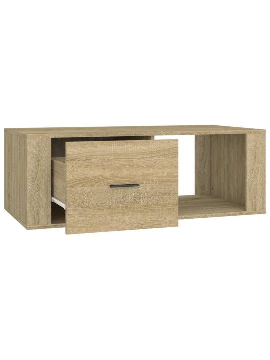Konferenční stolek dub sonoma 100x50,5x35 cm kompozitní dřevo