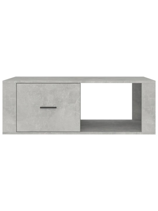 Konferenční stolek betonově šedý 100x50,5x35cm kompozitní dřevo