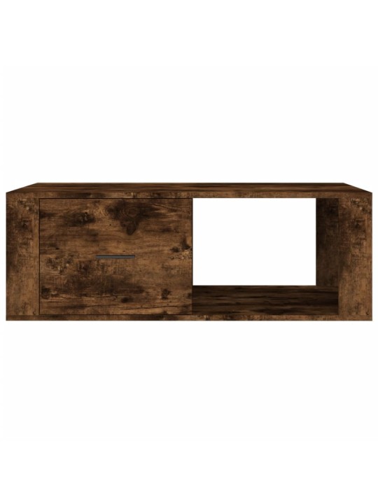 Konferenční stolek kouřový dub 100x50,5x35 cm kompozitní dřevo