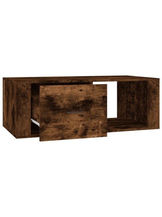 Konferenční stolek kouřový dub 100x50,5x35 cm kompozitní dřevo