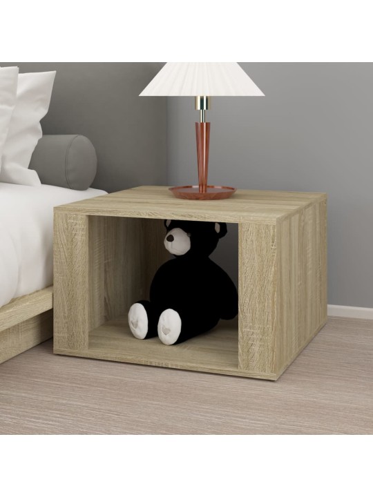 Noční stolek dub sonoma 57 x 55 x 36 cm kompozitní dřevo