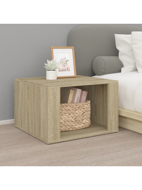 Noční stolek dub sonoma 57 x 55 x 36 cm kompozitní dřevo