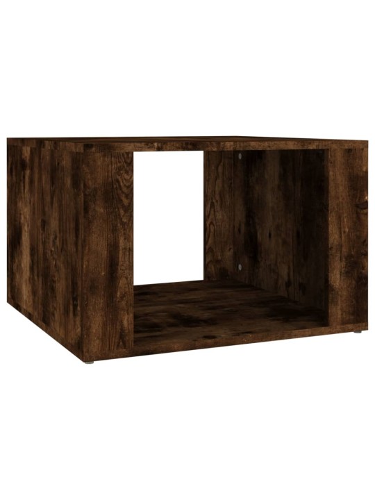 Noční stolek kouřový dub 57 x 55 x 36 cm kompozitní dřevo
