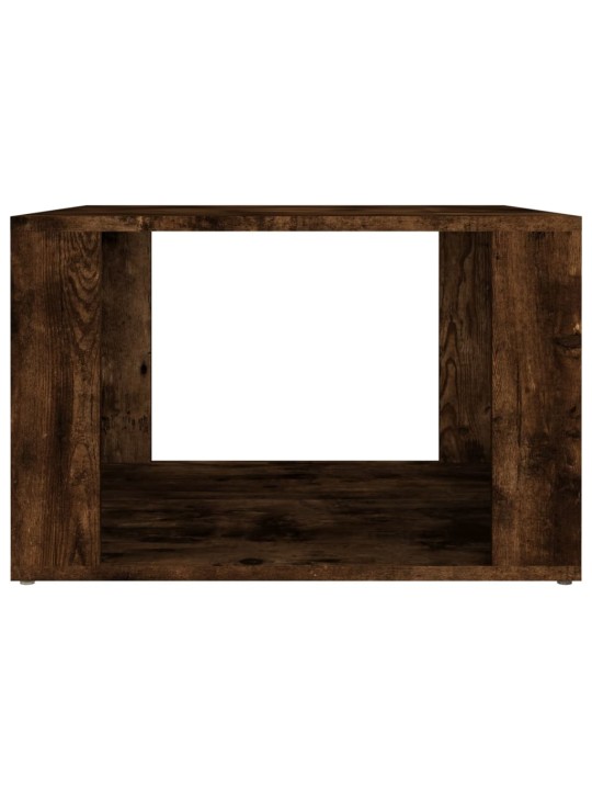 Noční stolek kouřový dub 57 x 55 x 36 cm kompozitní dřevo