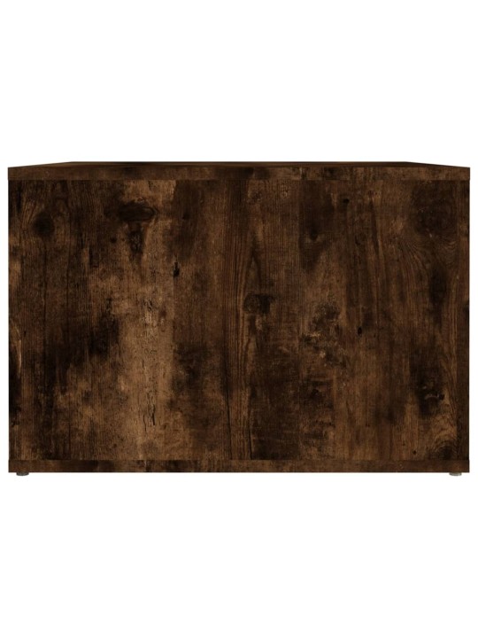 Noční stolek kouřový dub 57 x 55 x 36 cm kompozitní dřevo