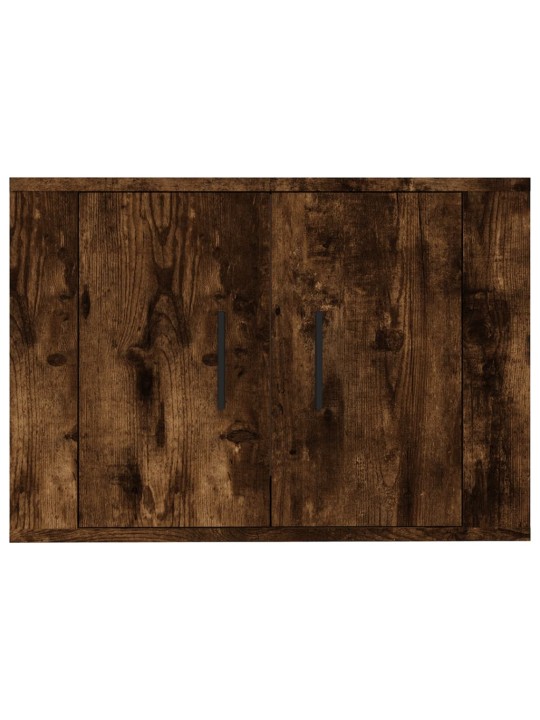 Nástěnná TV skříňka kouřový dub 57 x 34,5 x 40 cm