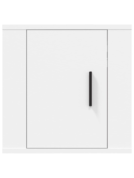 Nástěnné TV skříňky 2 ks bílé 40 x 34,5 x 40 cm