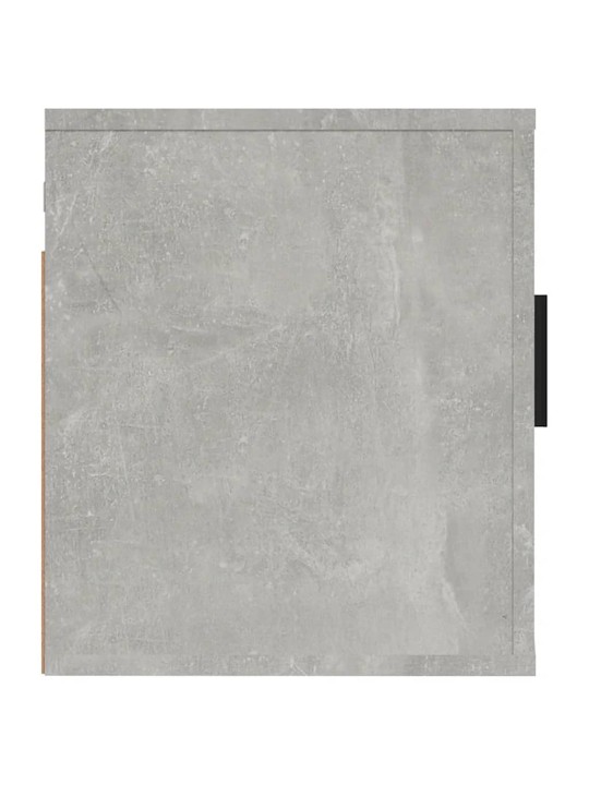 Nástěnné TV skříňky 2 ks betonově šedé 40 x 34,5 x 40 cm