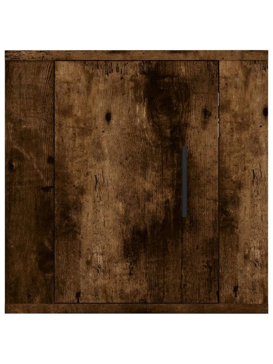 Nástěnné TV skříňky 2 ks kouřový dub 40 x 34,5 x 40 cm