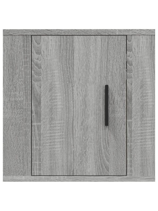 Nástěnné TV skříňky 2 ks šedé sonoma 40 x 34,5 x 40 cm