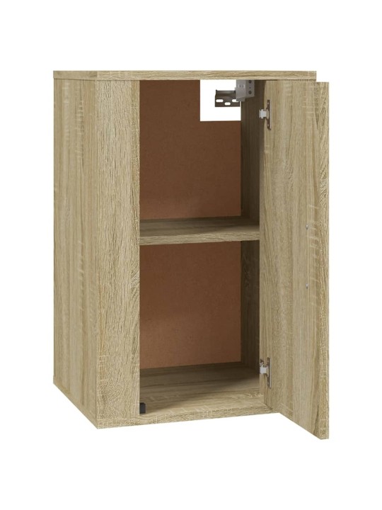 Nástěnné TV skříňky 2 ks dub sonoma 40 x 34,5 x 60 cm