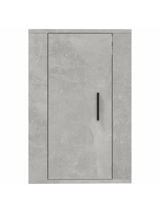 Nástěnné TV skříňky 2 ks betonově šedé 40 x 34,5 x 60 cm