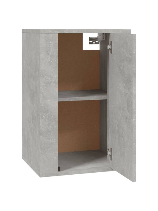 Nástěnné TV skříňky 2 ks betonově šedé 40 x 34,5 x 60 cm