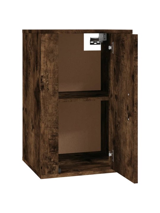 Nástěnné TV skříňky 2 ks kouřový dub 40 x 34,5 x 60 cm
