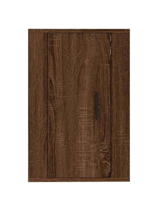 Nástěnné TV skříňky 2 ks hnědý dub 40 x 34,5 x 60 cm