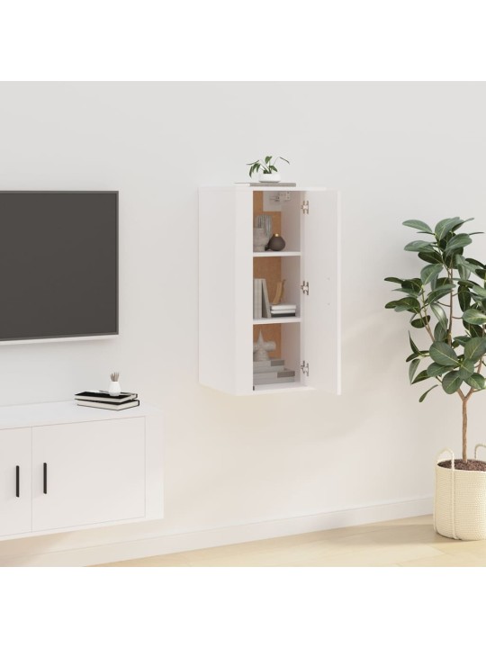 Nástěnná TV skříňka bílá 40 x 34,5 x 80 cm