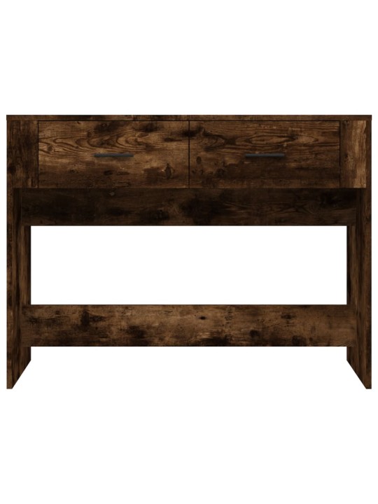 Konzolový stolek kouřový dub 100 x 39 x 75 cm kompozitní dřevo