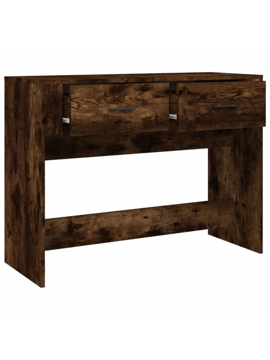 Konzolový stolek kouřový dub 100 x 39 x 75 cm kompozitní dřevo