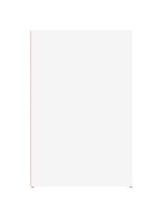 Psací stůl bílý 100 x 49 x 75 cm kompozitní dřevo