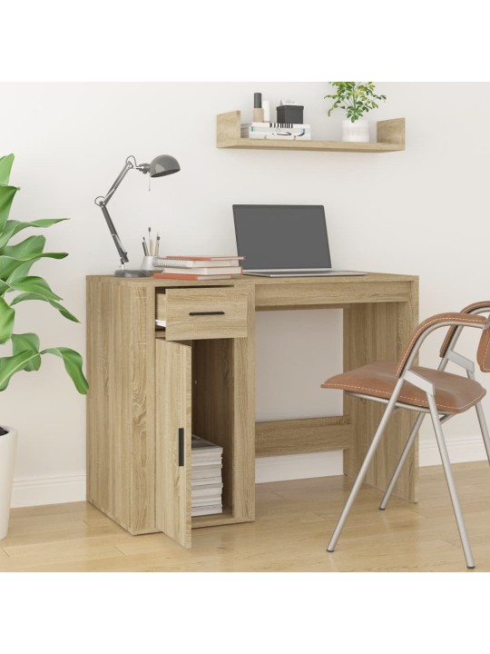 Psací stůl dub sonoma 100 x 49 x 75 cm kompozitní dřevo