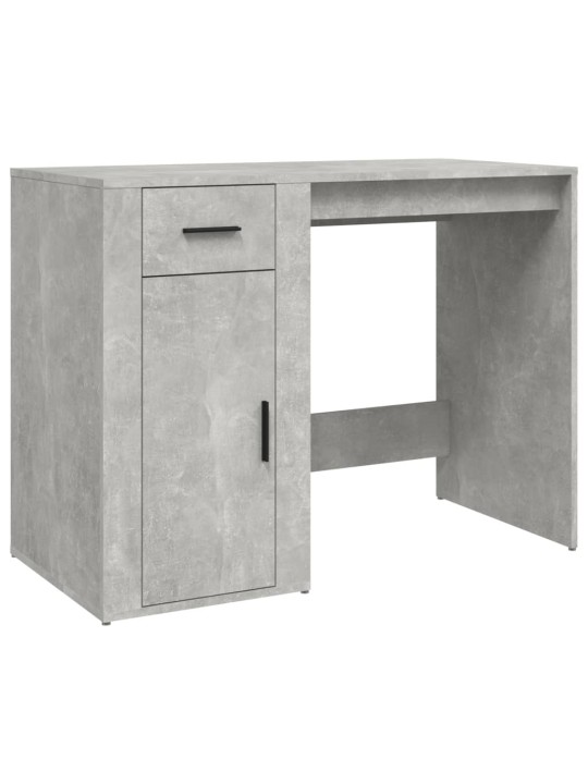 Psací stůl betonově šedý 100 x 49 x 75 cm kompozitní dřevo
