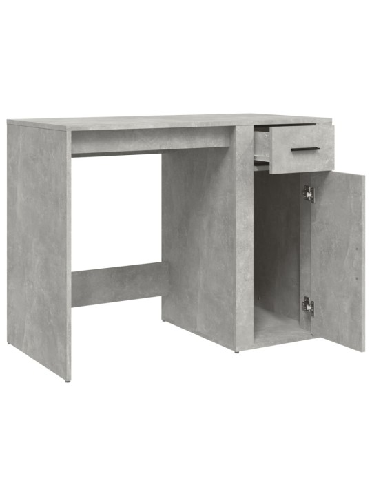 Psací stůl betonově šedý 100 x 49 x 75 cm kompozitní dřevo