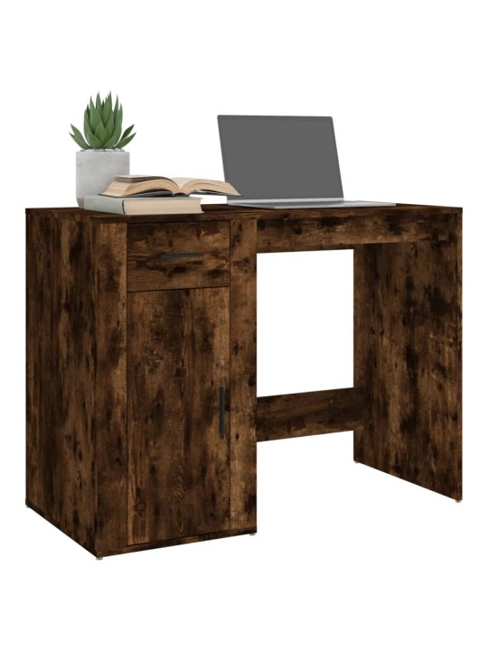 Psací stůl kouřový dub 100 x 49 x 75 cm kompozitní dřevo