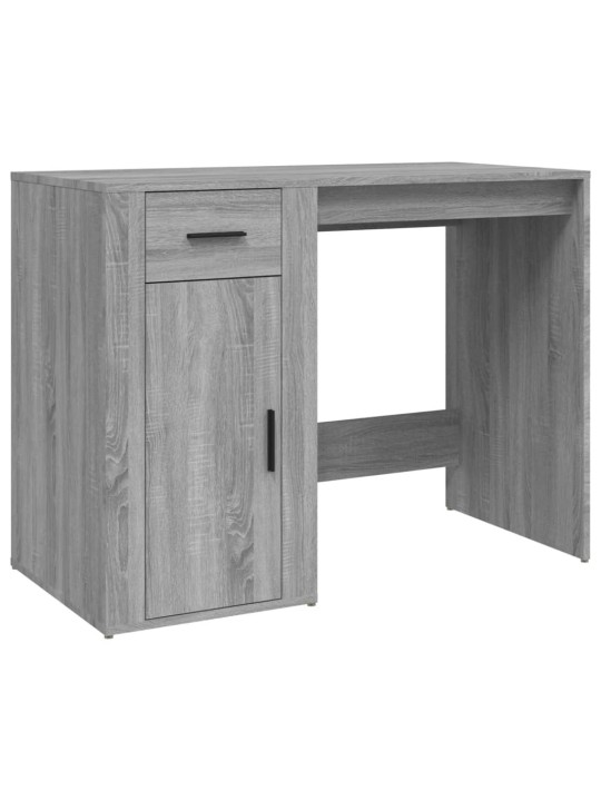 Psací stůl šedý sonoma 100 x 49 x 75 cm kompozitní dřevo