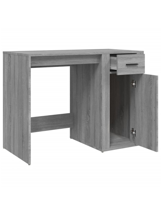 Psací stůl šedý sonoma 100 x 49 x 75 cm kompozitní dřevo
