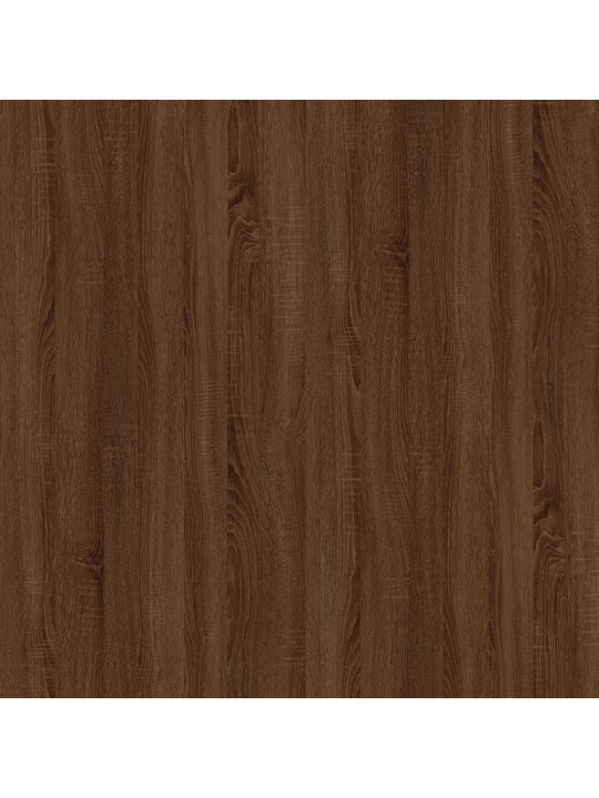 Psací stůl hnědý dub 100 x 49 x 75 cm kompozitní dřevo