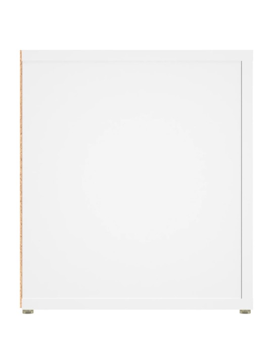 TV skříňky 2 ks bílé 80 x 31,5 x 36 cm kompozitní dřevo