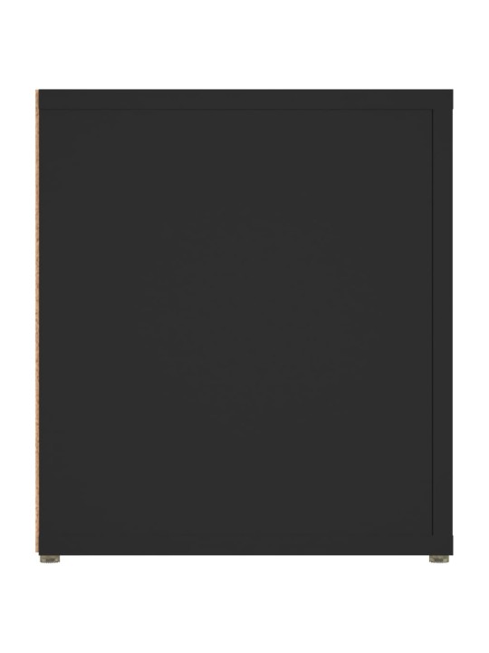 TV skříňky 2 ks černé 80 x 31,5 x 36 cm kompozitní dřevo