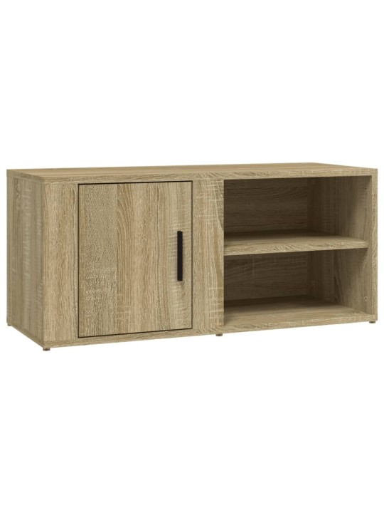 TV skříňky 2 ks dub sonoma 80 x 31,5 x 36 cm kompozitní dřevo