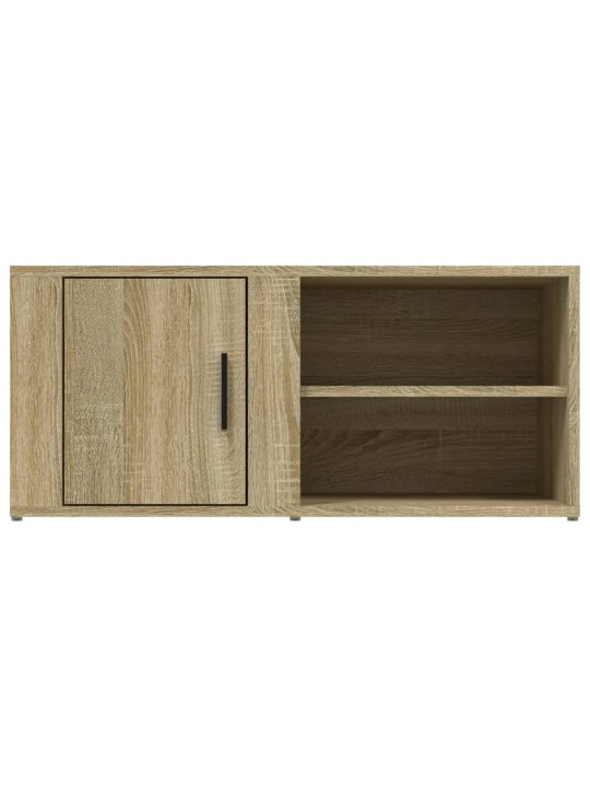 TV skříňky 2 ks dub sonoma 80 x 31,5 x 36 cm kompozitní dřevo