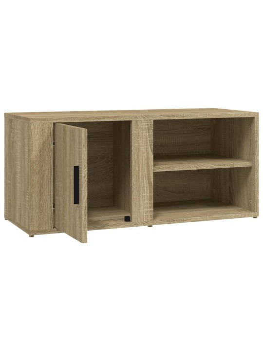 TV skříňky 2 ks dub sonoma 80 x 31,5 x 36 cm kompozitní dřevo