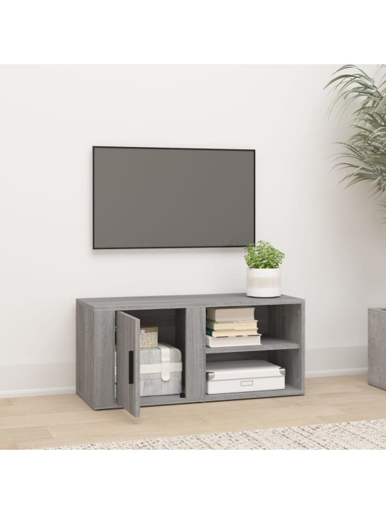 TV skříňka šedá sonoma 80 x 31,5 x 36 cm kompozitní dřevo