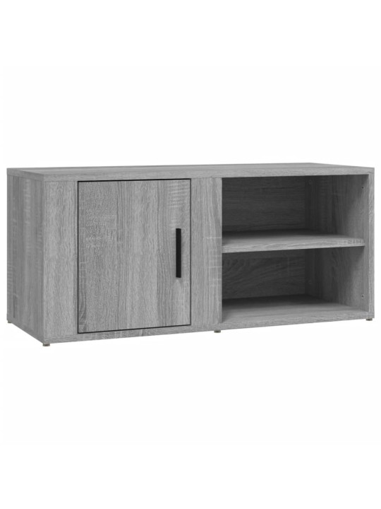 TV skříňky 2 ks šedé sonoma 80 x 31,5 x 36 cm kompozitní dřevo