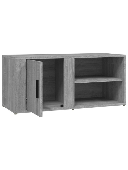 TV skříňky 2 ks šedé sonoma 80 x 31,5 x 36 cm kompozitní dřevo