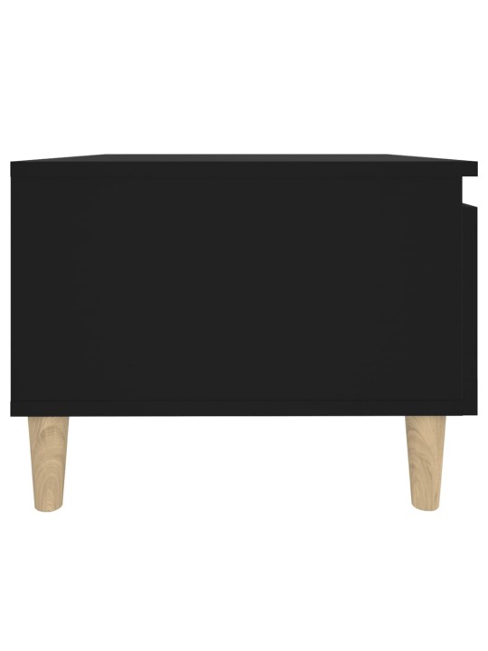 Odkládací stolky 2 ks černé 50 x 46 x 35 cm kompozitní dřevo