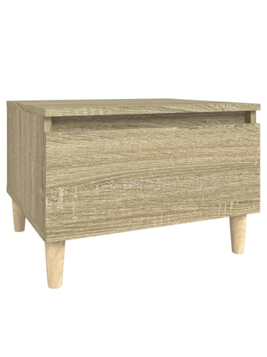 Odkládací stolky 2 ks dub sonoma 50x46x35 cm kompozitní dřevo