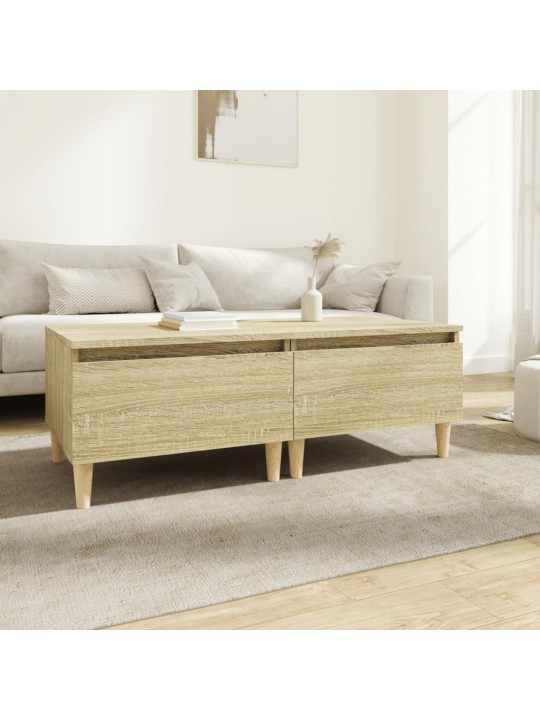 Odkládací stolky 2 ks dub sonoma 50x46x35 cm kompozitní dřevo
