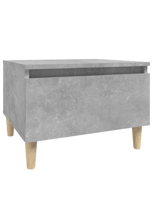 Odkládací stolky 2 ks betonově šedé 50x46x35cm kompozitní dřevo