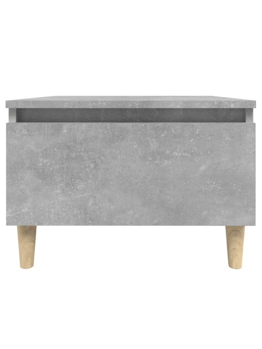 Odkládací stolky 2 ks betonově šedé 50x46x35cm kompozitní dřevo