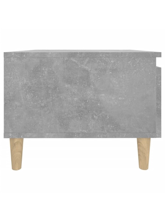 Odkládací stolky 2 ks betonově šedé 50x46x35cm kompozitní dřevo