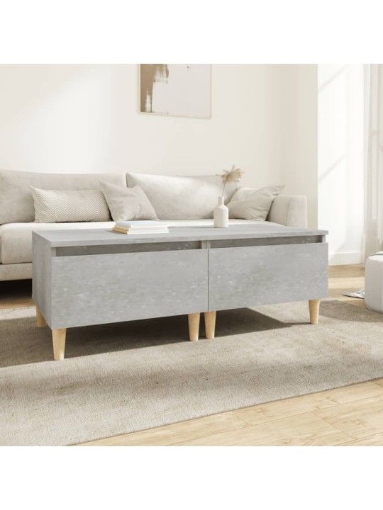 Odkládací stolky 2 ks betonově šedé 50x46x35cm kompozitní dřevo
