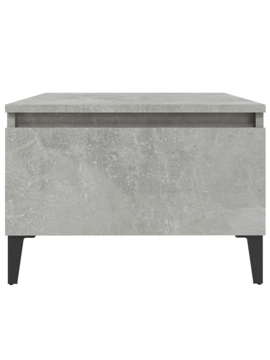 Odkládací stolky 2 ks betonově šedé 50x46x35cm kompozitní dřevo